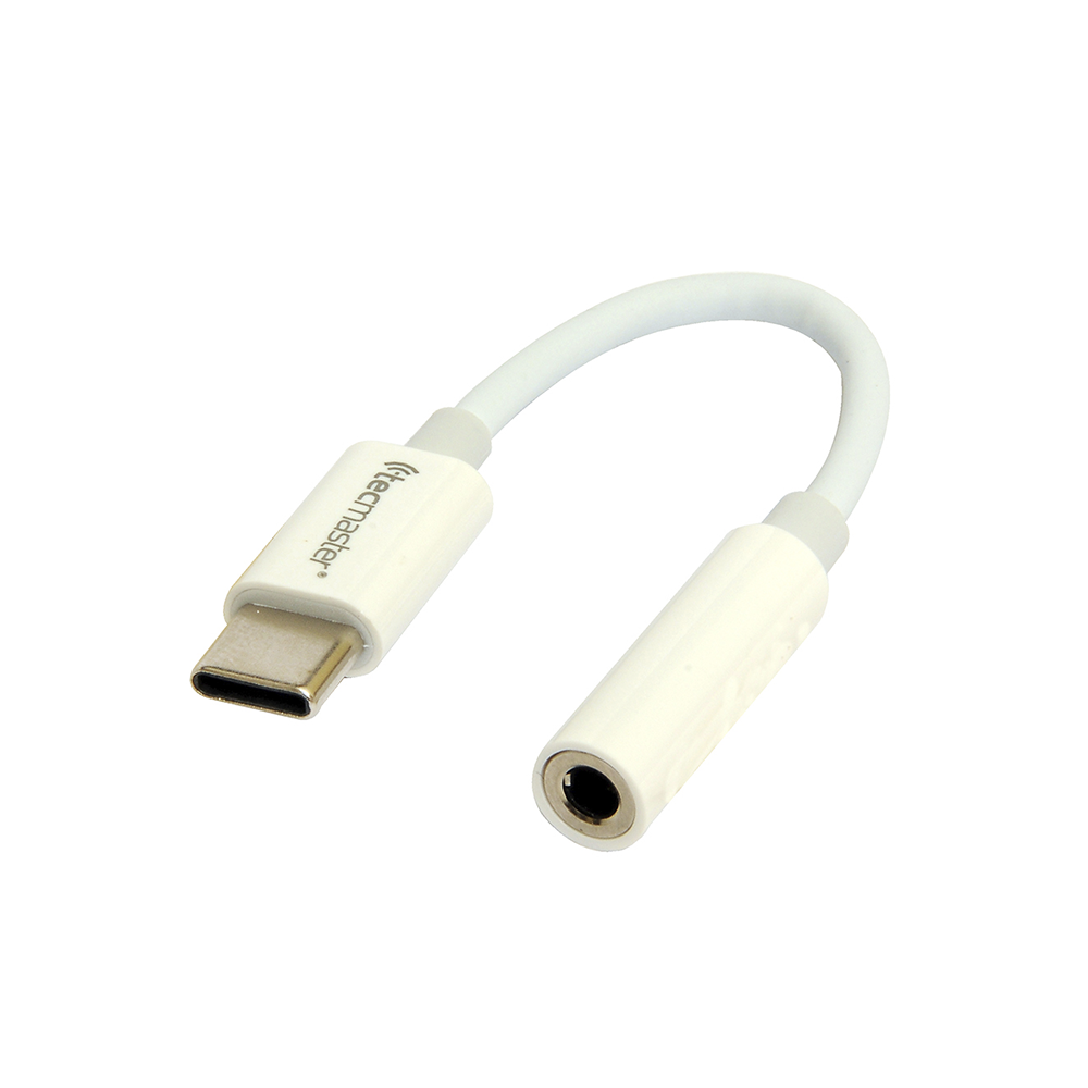 Tecmaster TM-200550 Adaptador USB-C a Jack 3.5mm 1