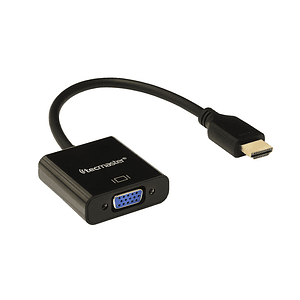 Tecmaster TM-100536 Adaptador Conversor HDMI a VGA +  Audio 3.5mm