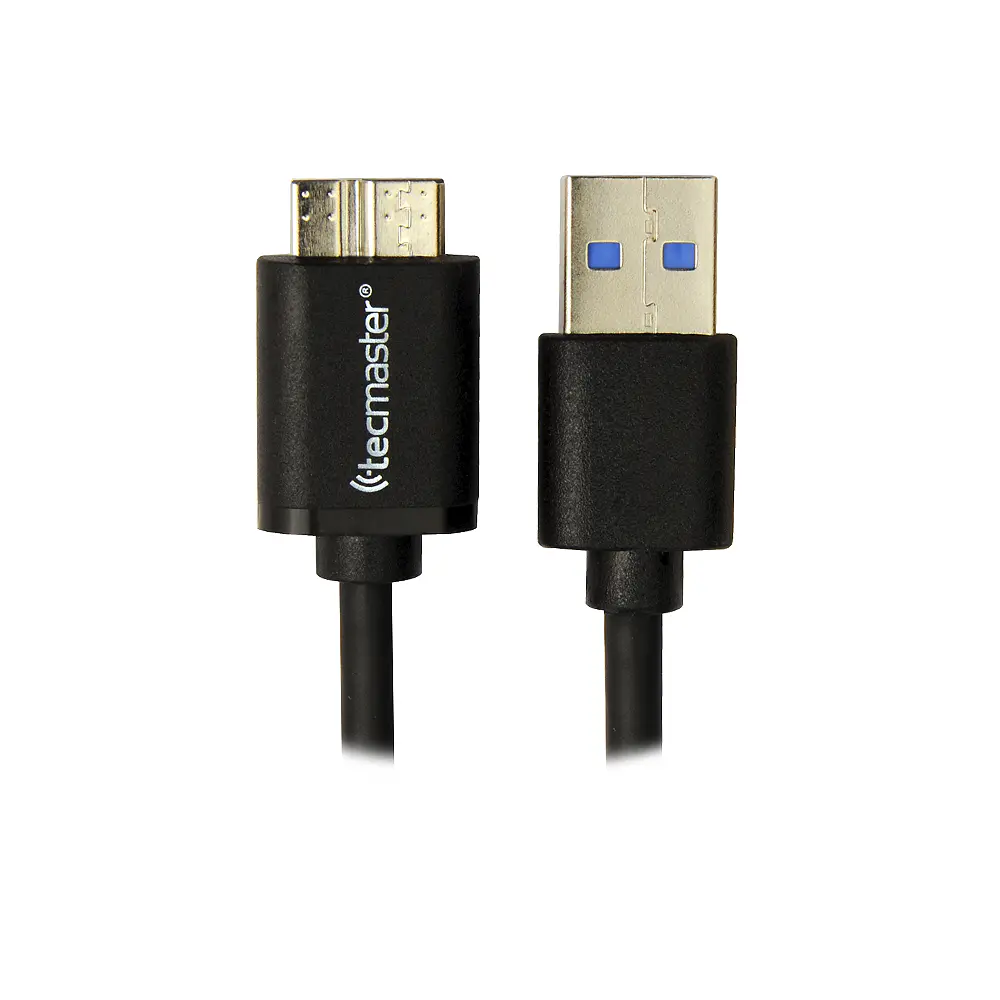Tecmaster TM-100551 Cable USB-A Macho a Micro-B Macho, 1 Metro 2