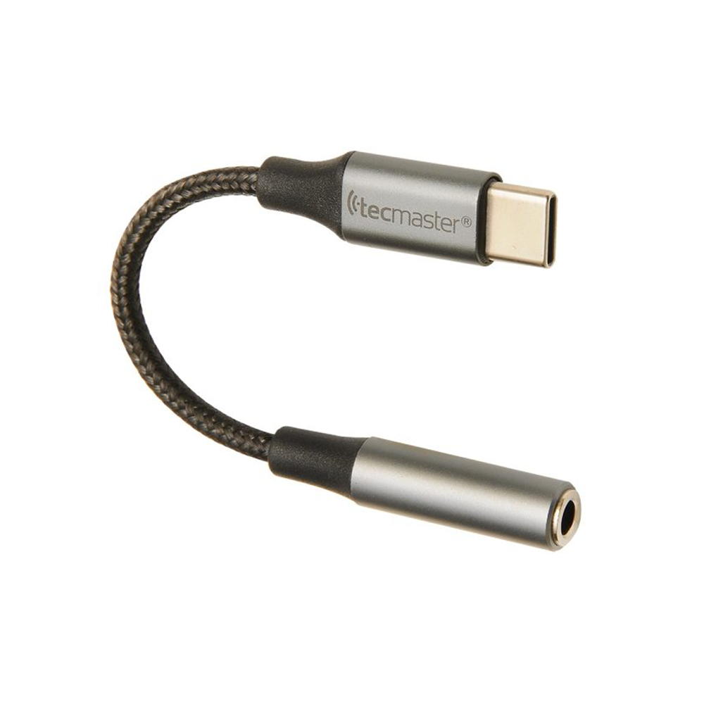 Tecmaster TM-200536 Adaptador USB-C a Jack 3.5mm 2