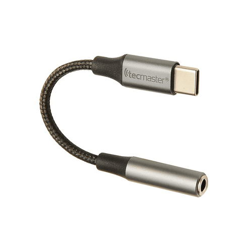 Tecmaster TM-200536 Adaptador USB-C a Jack 3.5mm 2