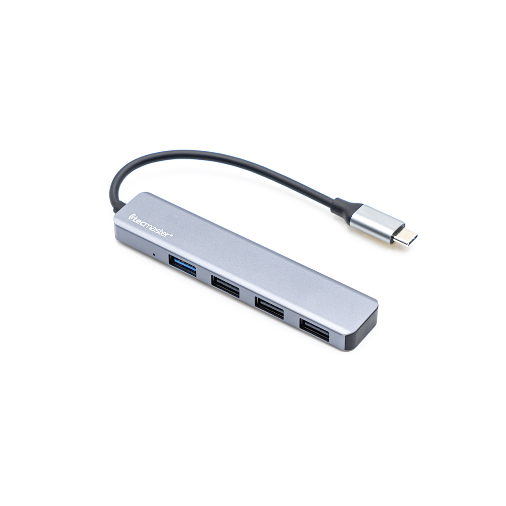 Tecmaster TM-100526 HUB USB-C, 4 Puertos USB 3.0, 5Gbps 1