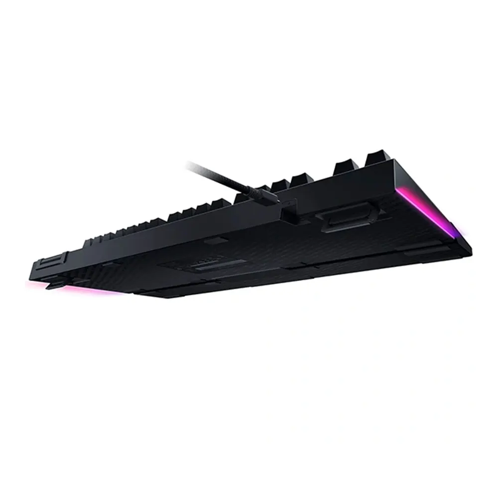 Teclado (EN) Gamer Razer Blackwidow V4, Switch Amarillo, RGB 5