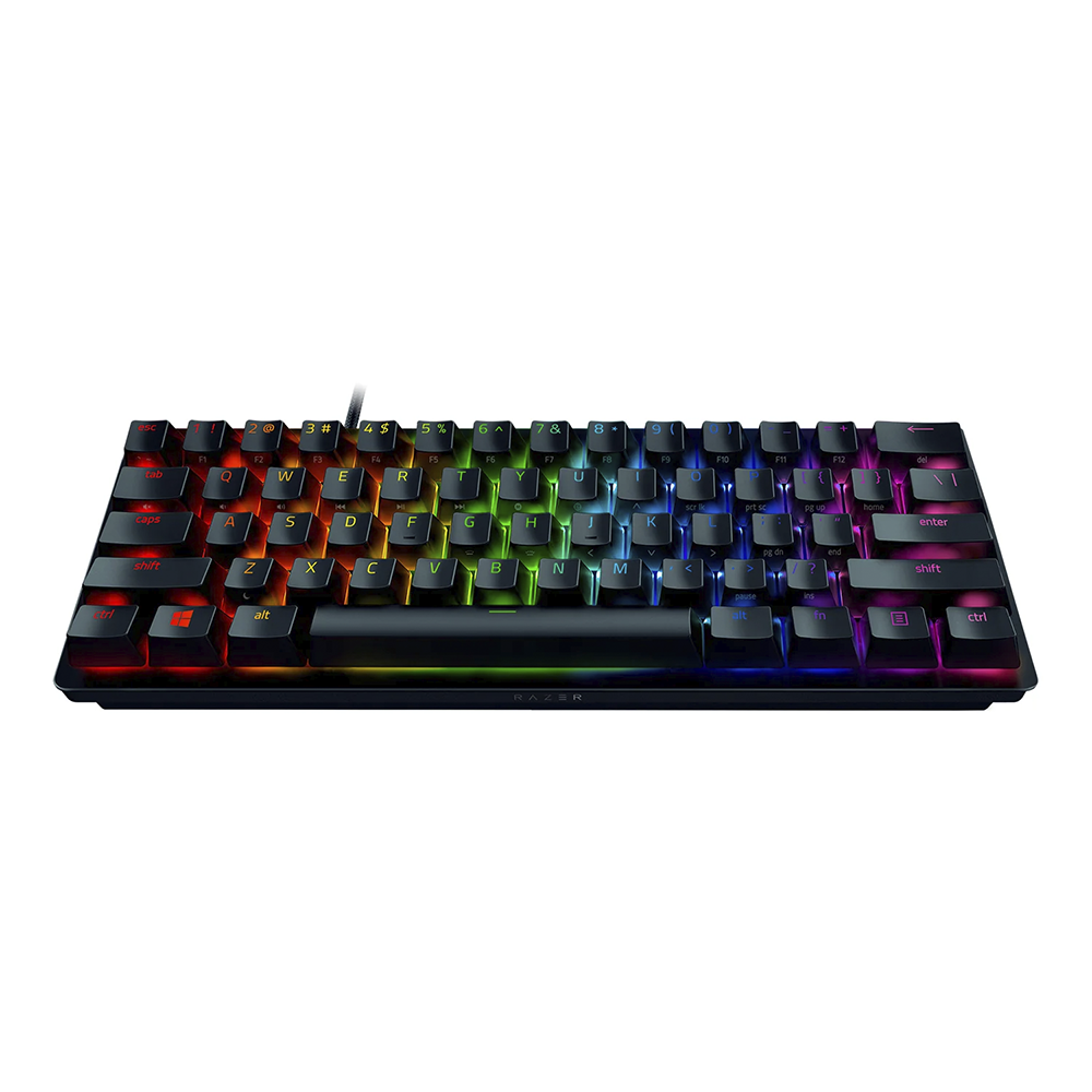 Teclado (EN) Gamer Razer Huntsman Mini, 60%, Switch Purpura, Óptico, Color Negro 4