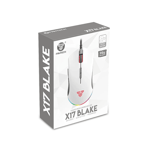 Mouse Gamer Con Cable Fantech Blake X17, Color Blanco 4