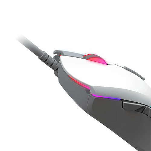 Mouse Gamer Con Cable Fantech Blake X17, Color Blanco 3