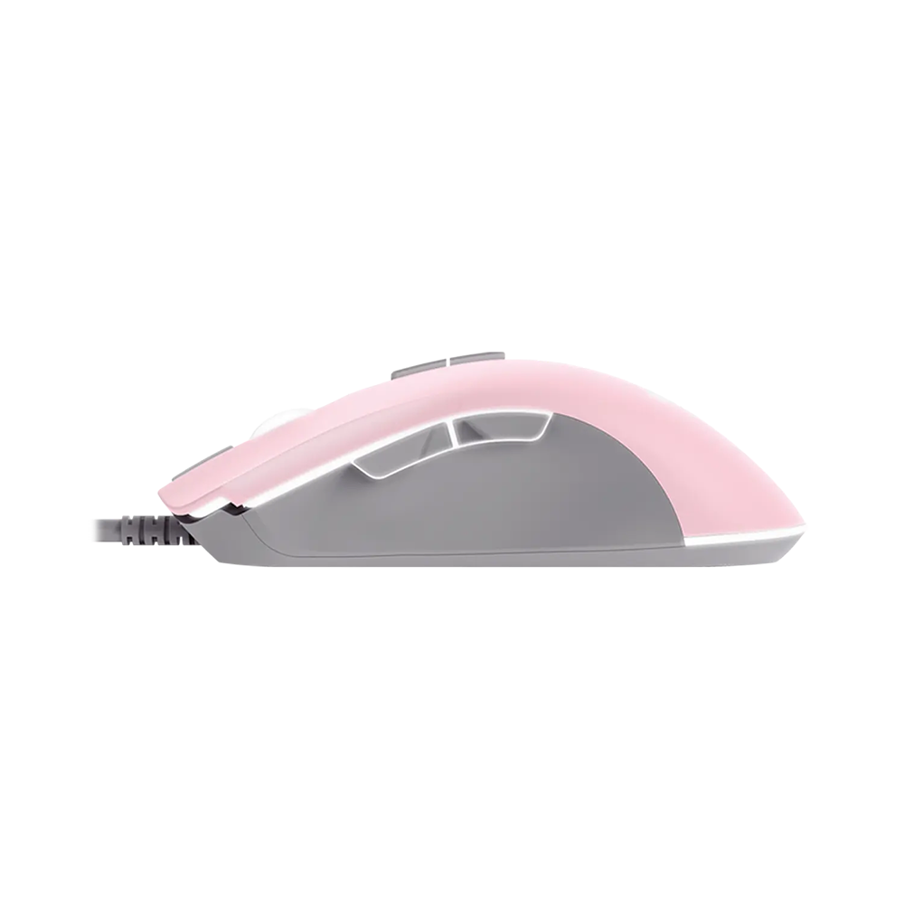Mouse Gamer Con Cable Fantech Blake X17, Color Rosado 3