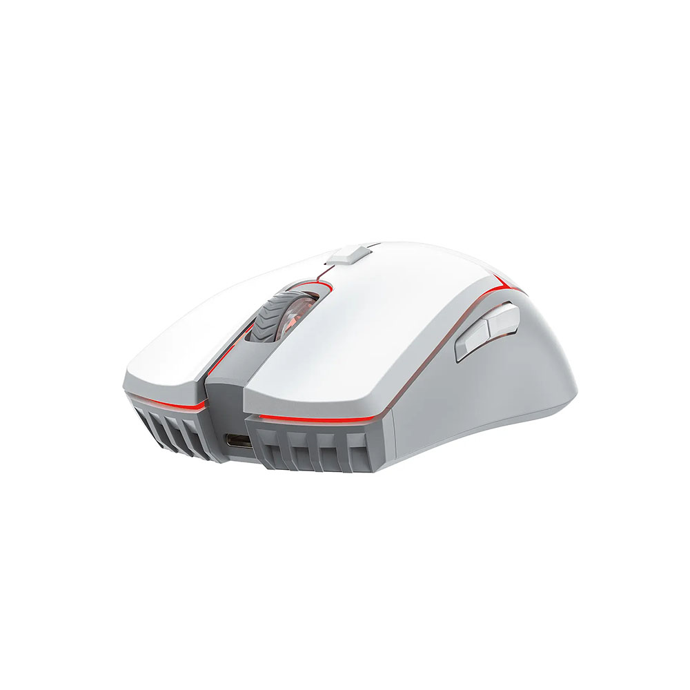 Mouse Gamer inalámbrico Fantech Crypto WGC3, Color Blanco 2