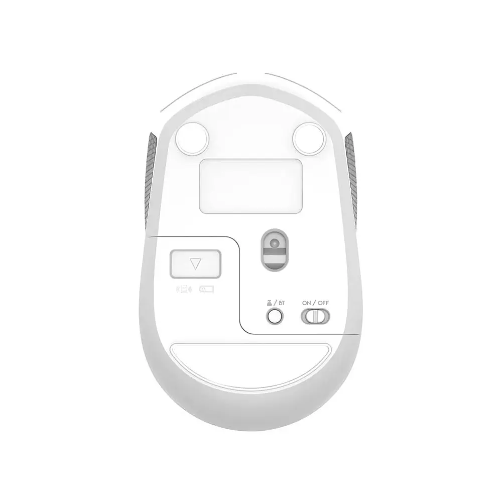 Mouse inalámbrico Fantech W190, BT, 2.4GHz Color Blanco 4