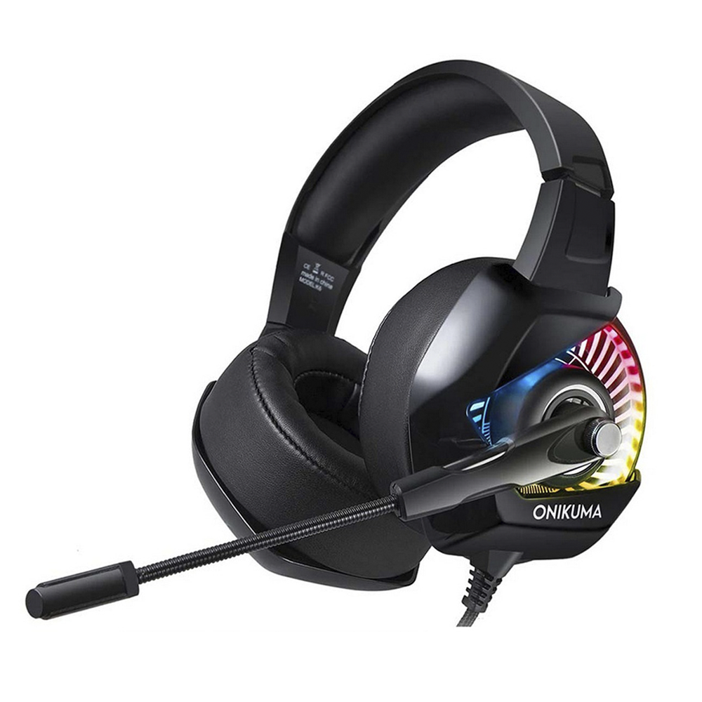 Audífono Gamer Onikuma K6, Jack 3.5mm, Multiplataforma, Color Negro 1