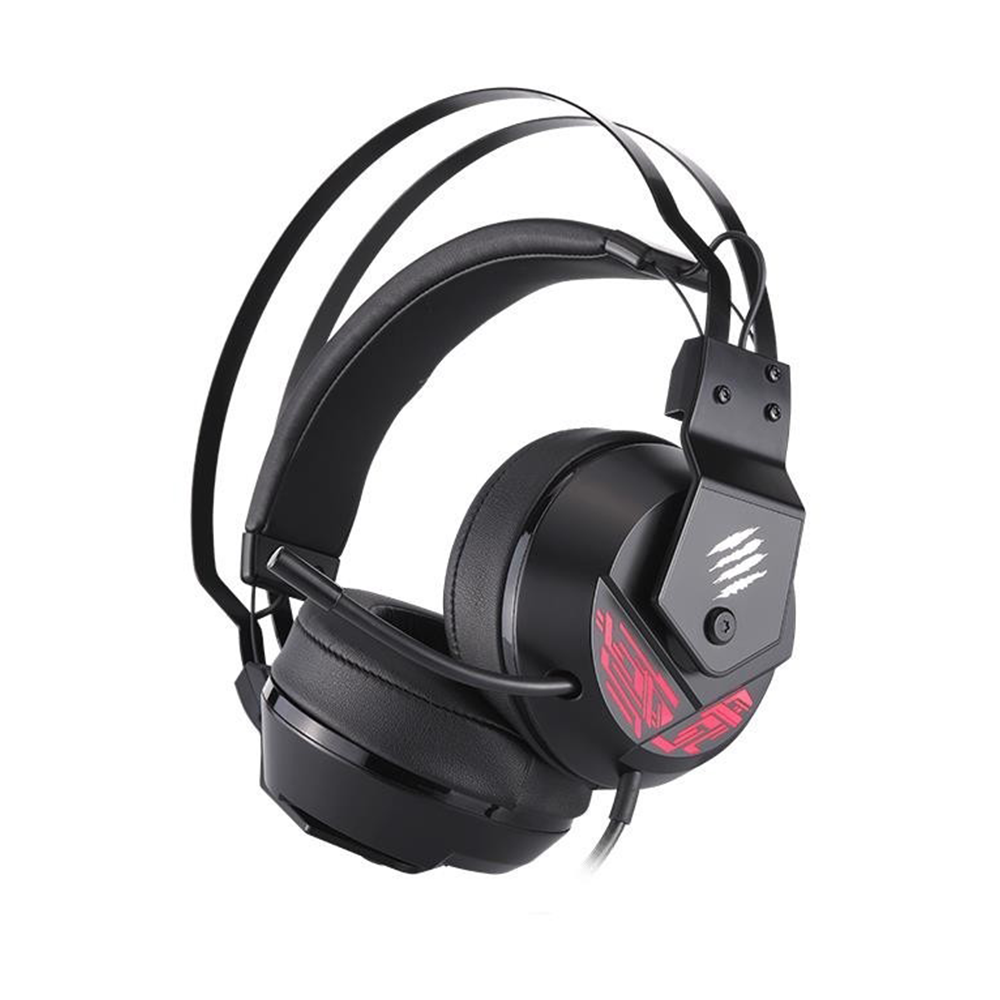 Audífonos Gamer Mad Catz F.R.E.Q. 4, USB, Color Negro 1