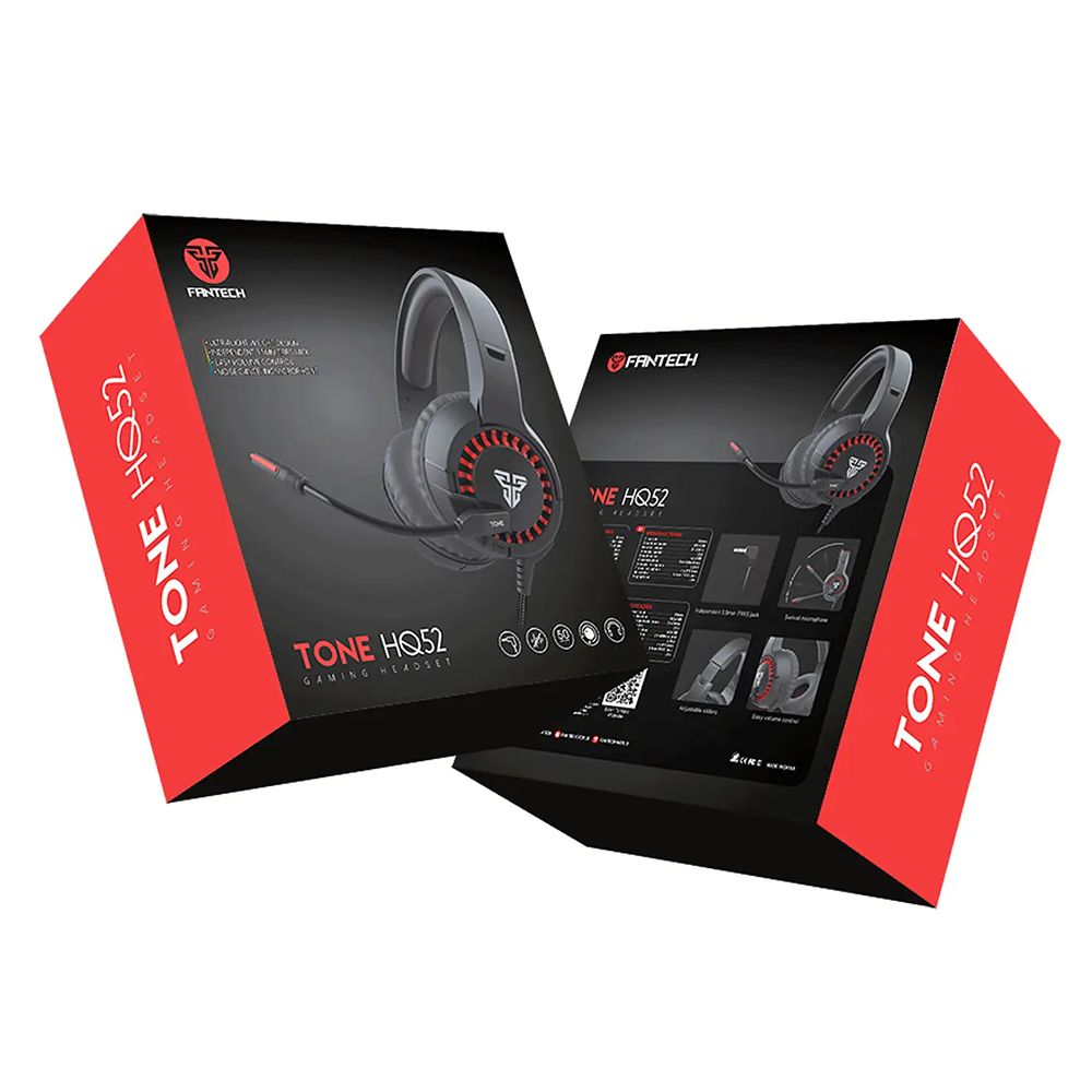 Audífono Gamer Fantech Tone HQ52S, Jack 3.5mm, Color Negro 8