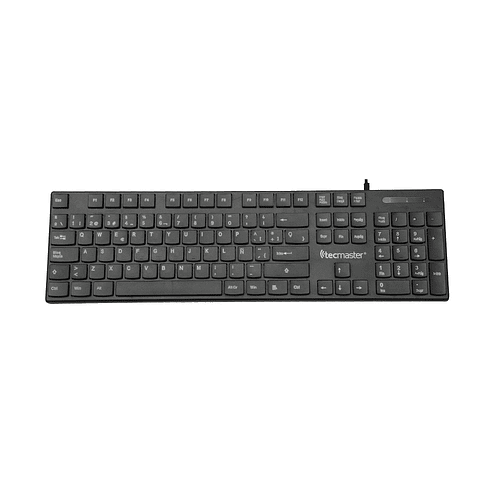 Teclado Básico (ES) Tecmaster TM-100513, USB, Color Negro 1
