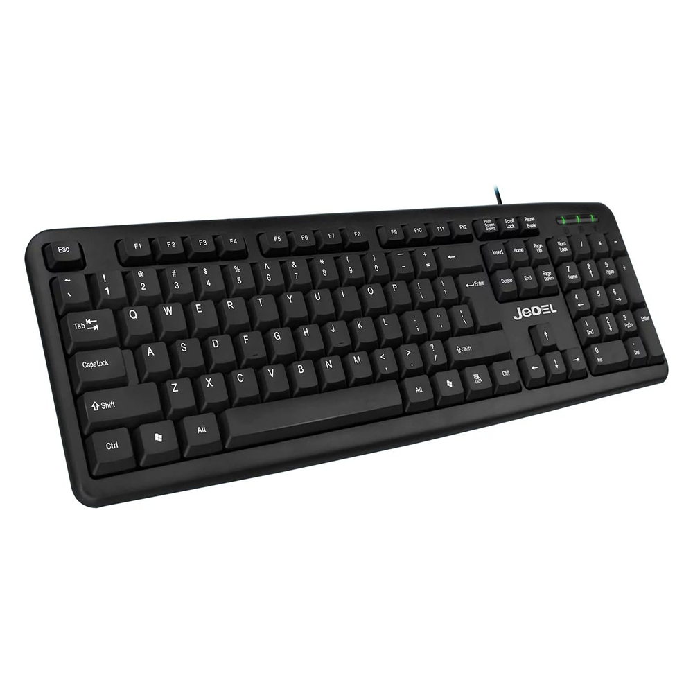 Teclado (ES) Con Cable Jedel K11, Color Negro 1