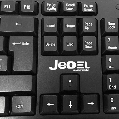 Teclado (ES) Con Cable Jedel K11, Color Negro 4