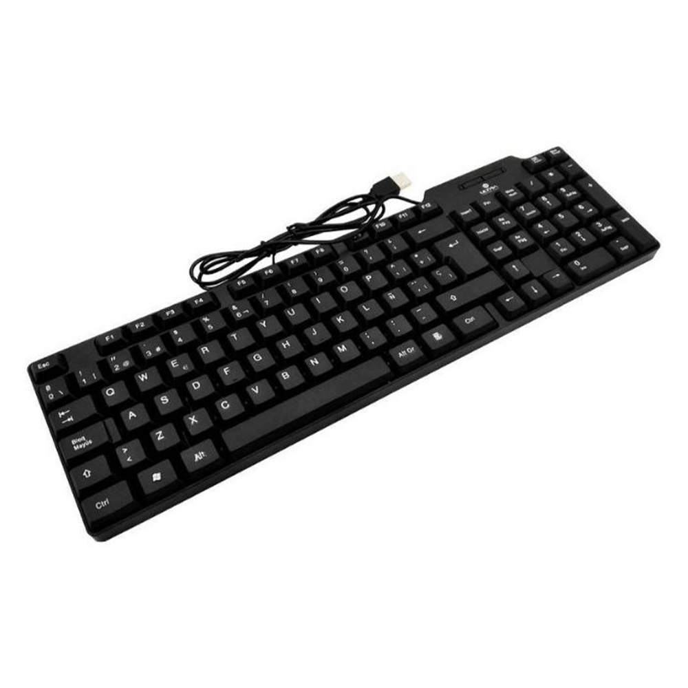 Teclado (ES) Con Cable Ultra UTO-K50UP, Color Negro 2