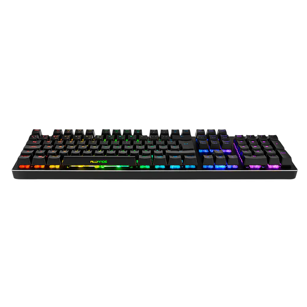 Teclado (ES) Gamer Ozone Alliance, RGB, Switch Rojo, 9 Efectos de iluminación 4