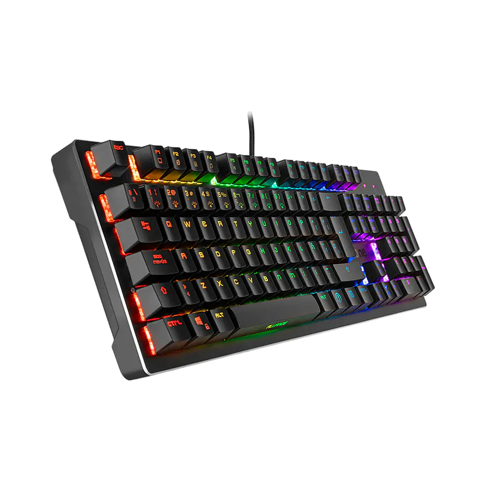 Teclado (ES) Gamer Ozone Alliance, RGB, Switch Rojo, 9 Efectos de iluminación 3