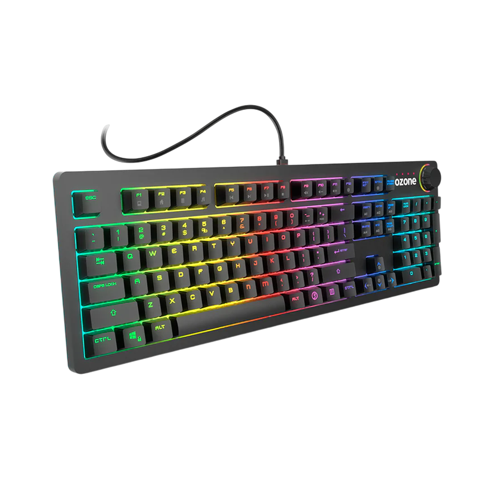 Teclado (ES) Gamer Ozone StrikeBack, RGB, Switch Rojo 2