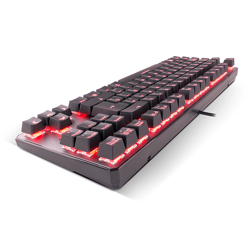 Teclado (ES) Gamer Krom Kernel TKL, RGB, Switch Rojo 5