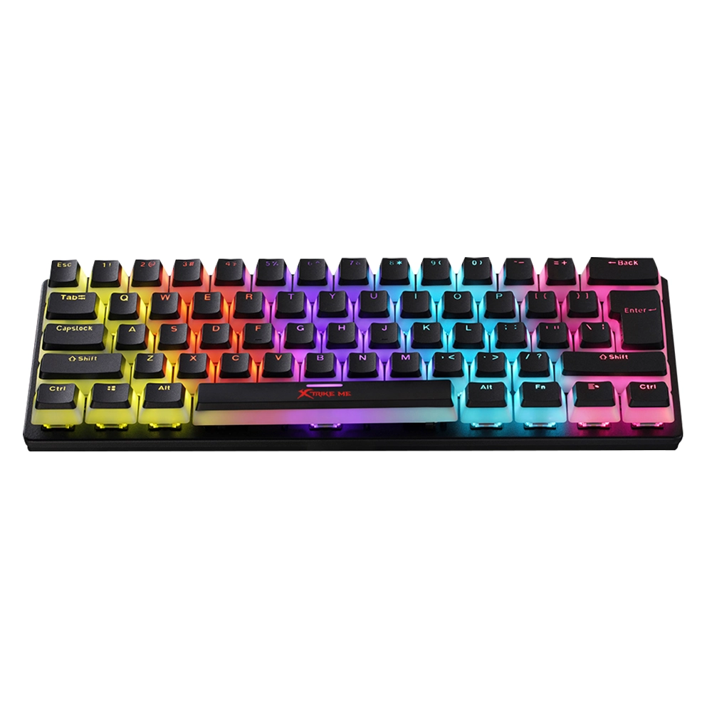 Teclado (EN) Gamer Xtrike Me GK-985P, Rainbow, Switch Azul 4