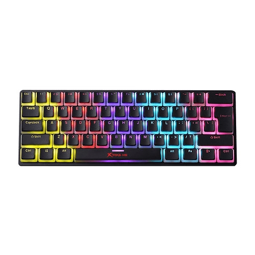Teclado (EN) Gamer Xtrike Me GK-985P, Rainbow, Switch Azul 1