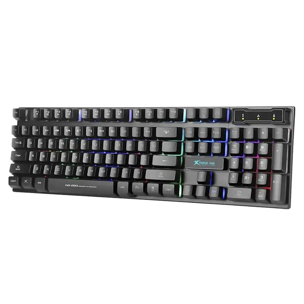 Teclado (ES) Gamer Xtrike Me KB-280 SP, Membrana, Retroiluminado 3