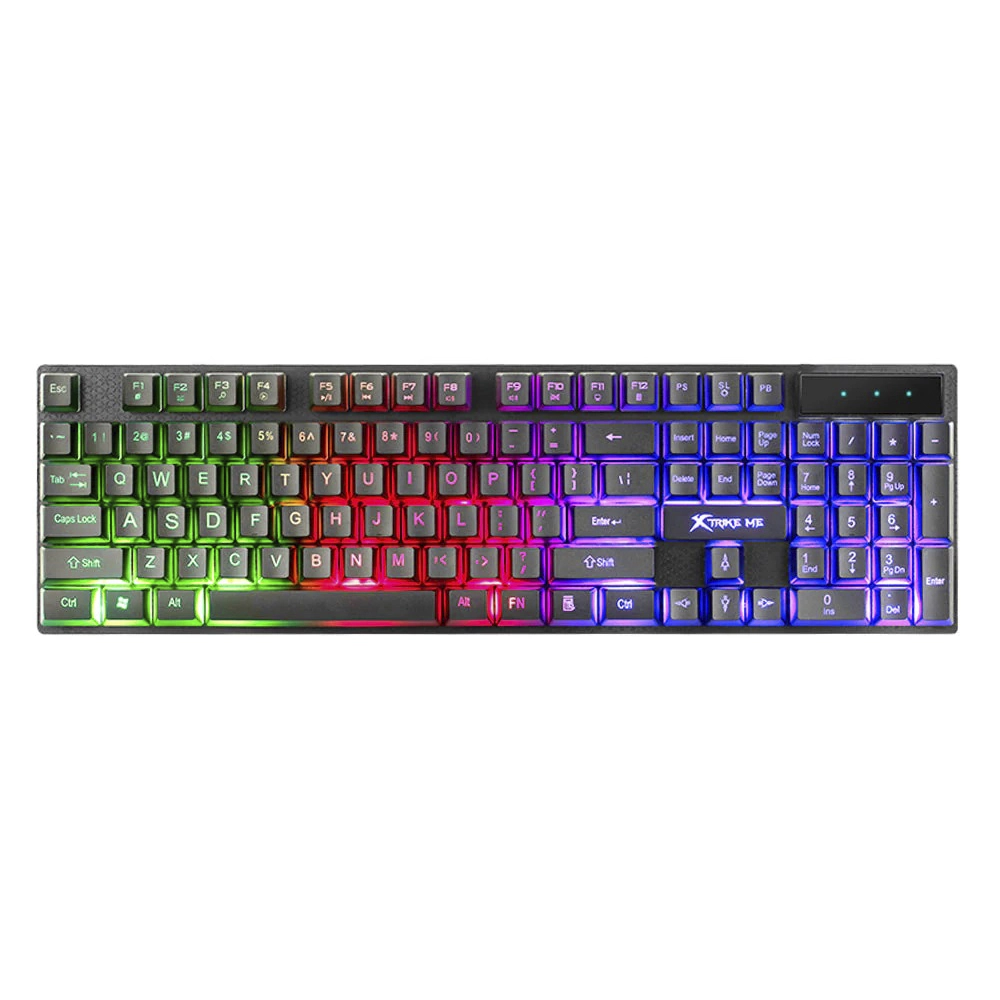 Teclado (ES) Gamer Xtrike Me KB-305 SP, Membrana, Retroiluminado 1