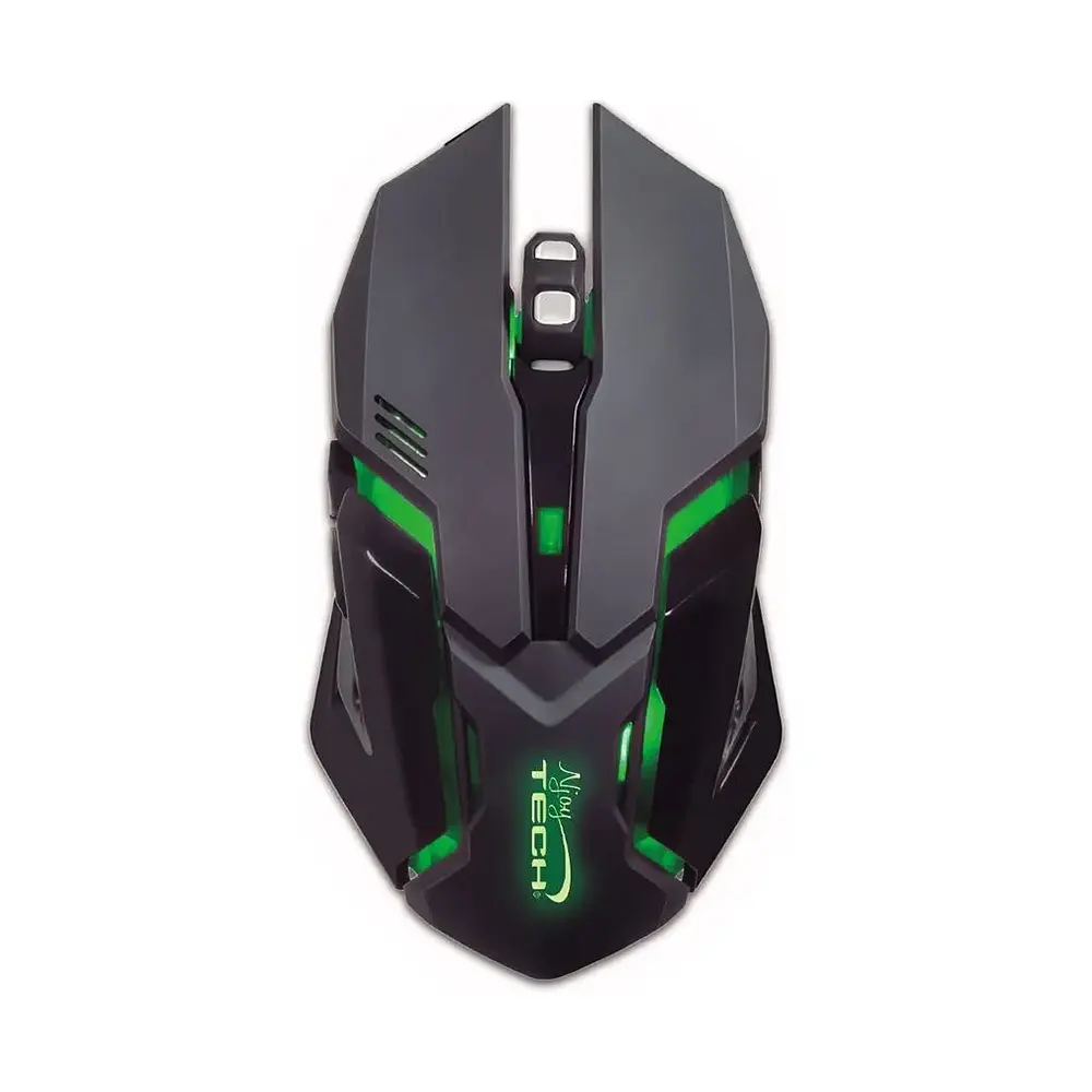 Combo Teclado (ES) + Mouse Njoytech Ghost Knight 2, Membrana, Retroiluminado 2