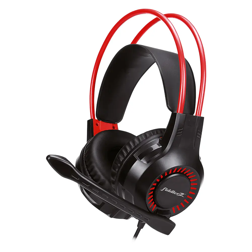 Audífono Gamer Fiddler Z HP820, Multiplataforma, Color Negro 1