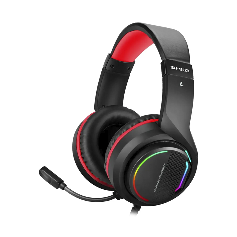 Audífono Gamer Xtrike Me GH903, iluminación RGB, USB 1