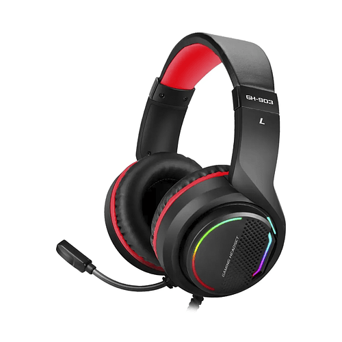 Audífono Gamer Xtrike Me GH903, iluminación RGB, USB 1