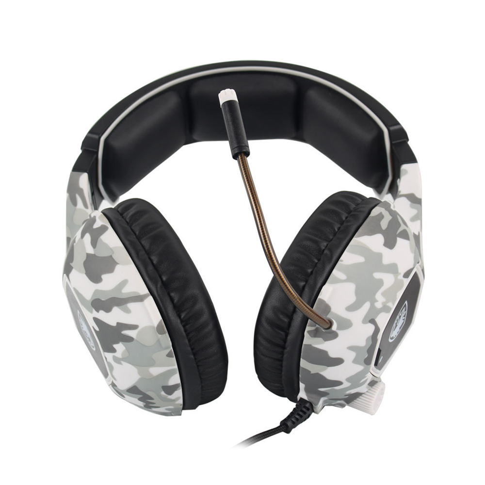 Audífono Gamer Sades SA-818 Camuflaje, Jack 3.5mm, Multiplataforma 3
