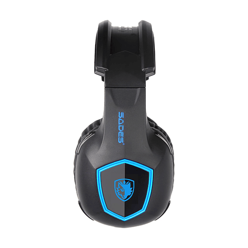 Audífono Gamer Sades SA-818 Color Negro, Jack 3.5mm, Multiplataforma 2