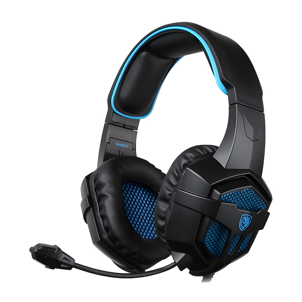 Audífono Gamer Sades SA-807 Color Negro, Jack 3.5mm, Multiplataforma 1