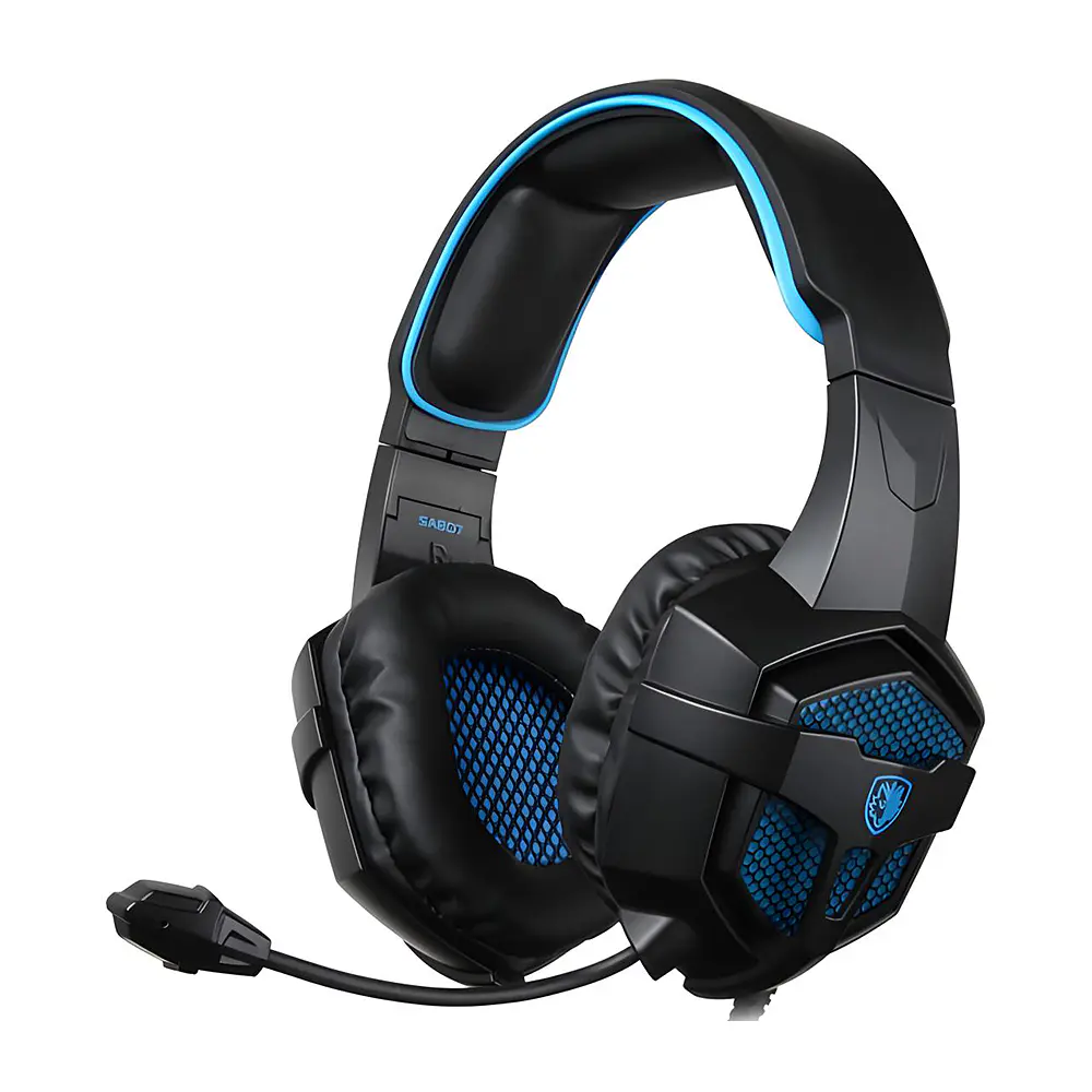 Audífono Gamer Sades SA-807 Color Negro, Jack 3.5mm, Multiplataforma 1