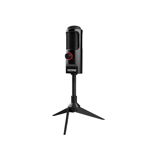 Micrófono Ozone REC X50 Con Trípode, USB, Color Negro 1