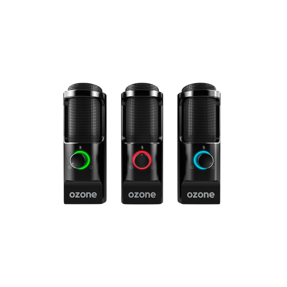 Micrófono Ozone REC X50 Con Trípode, USB, Color Negro 4