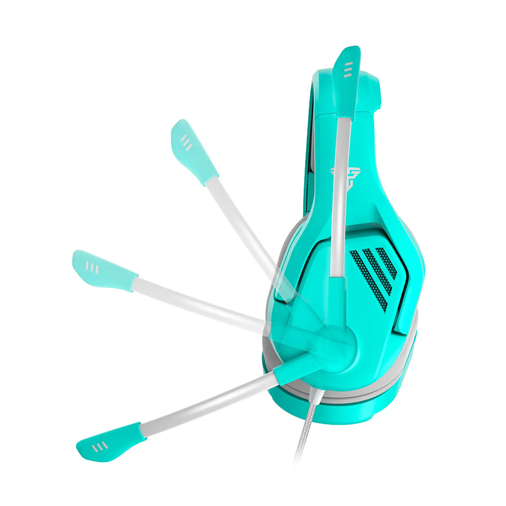 Audífono Gamer Fantech Valor MH86, Color Menta, Jack 3.5mm, Multiplataforma 3
