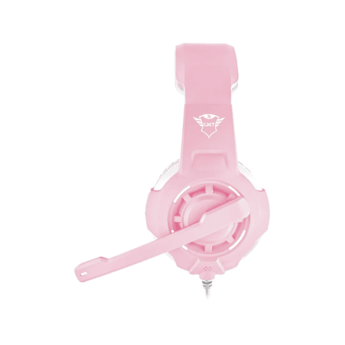 Audífono Gamer Trust Radius, Multiplataforma, Jack 3.5mm, Color Rosado  2
