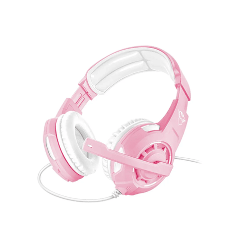 Audífono Gamer Trust Radius, Multiplataforma, Jack 3.5mm, Color Rosado  4