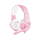 Audífono Gamer Trust Radius, Multiplataforma, Jack 3.5mm, Color Rosado  - Miniatura 1