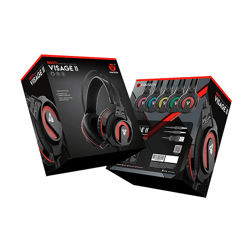 Audífono Gamer Fantech Visage II HG17s, Jack 3.5mm, Color Negro 6