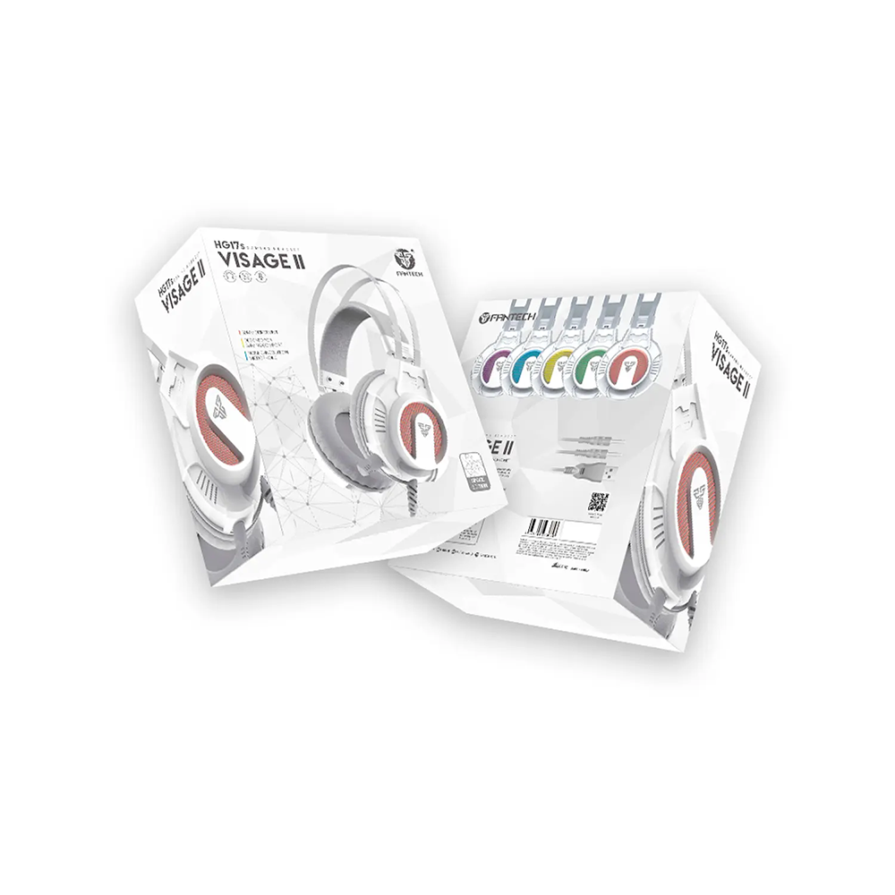 Audífono Gamer Fantech Visage II HG17s, Jack 3.5mm, Color Blanco 5