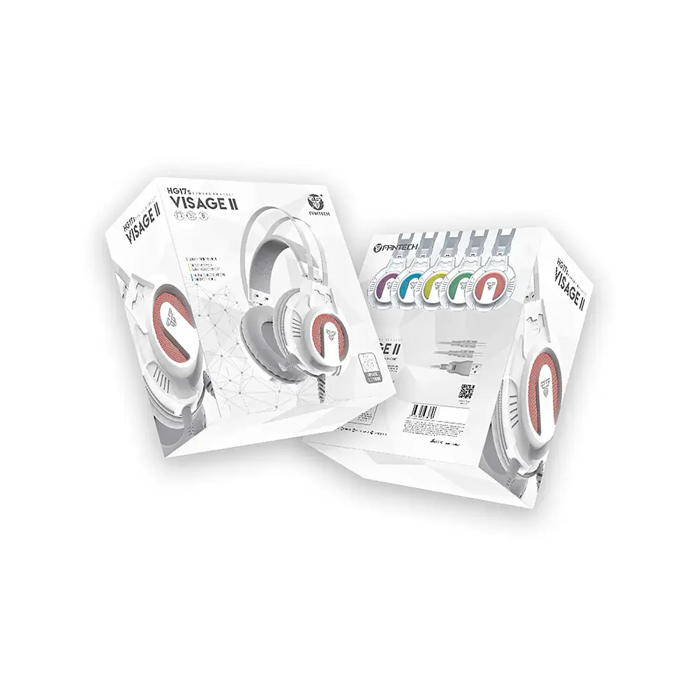 Audífono Gamer Fantech Visage II HG17s, Jack 3.5mm, Color Blanco 5