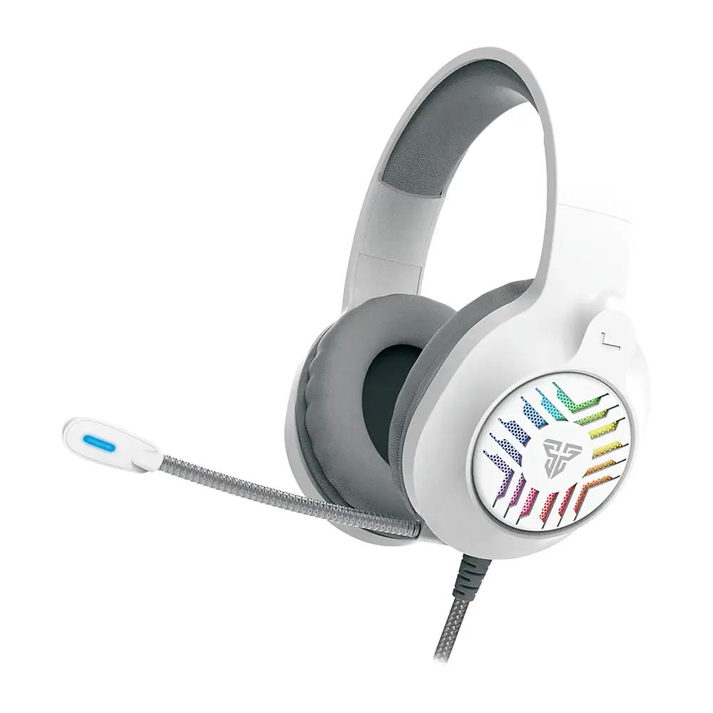 Audífono Gamer Fantech Blitz MH87, Jack 3.5mm, Color Blanco 1