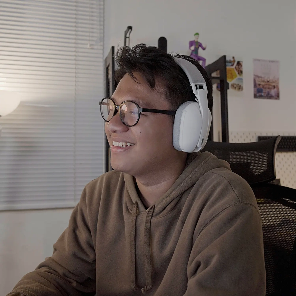 Audífono Gamer inalámbrico Fantech Studio PRO WHG03PRO, Color Blanco 5
