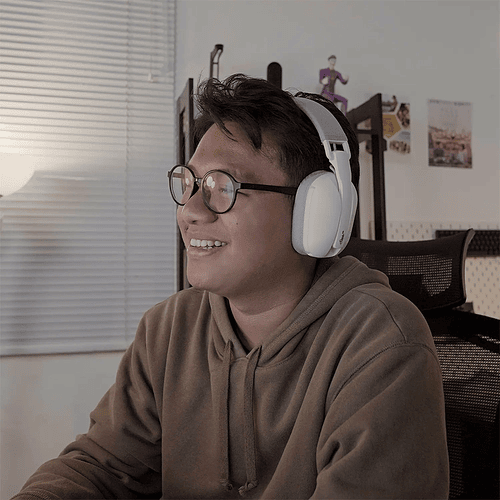 Audífono Gamer inalámbrico Fantech Studio PRO WHG03PRO, Color Blanco 5