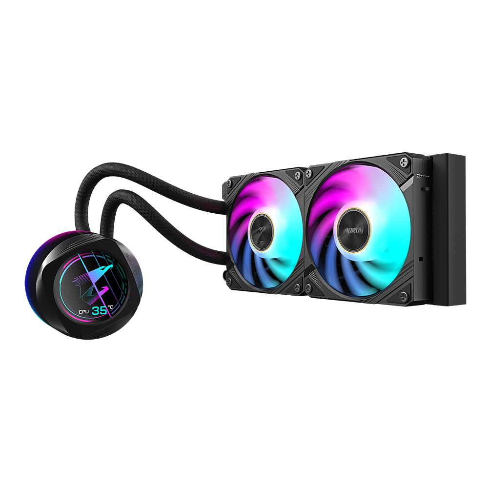 Refrigeración Liquida Gigabyte Aorus Waterforce X II 240, Color Negro, LGA 1851, AM5 2