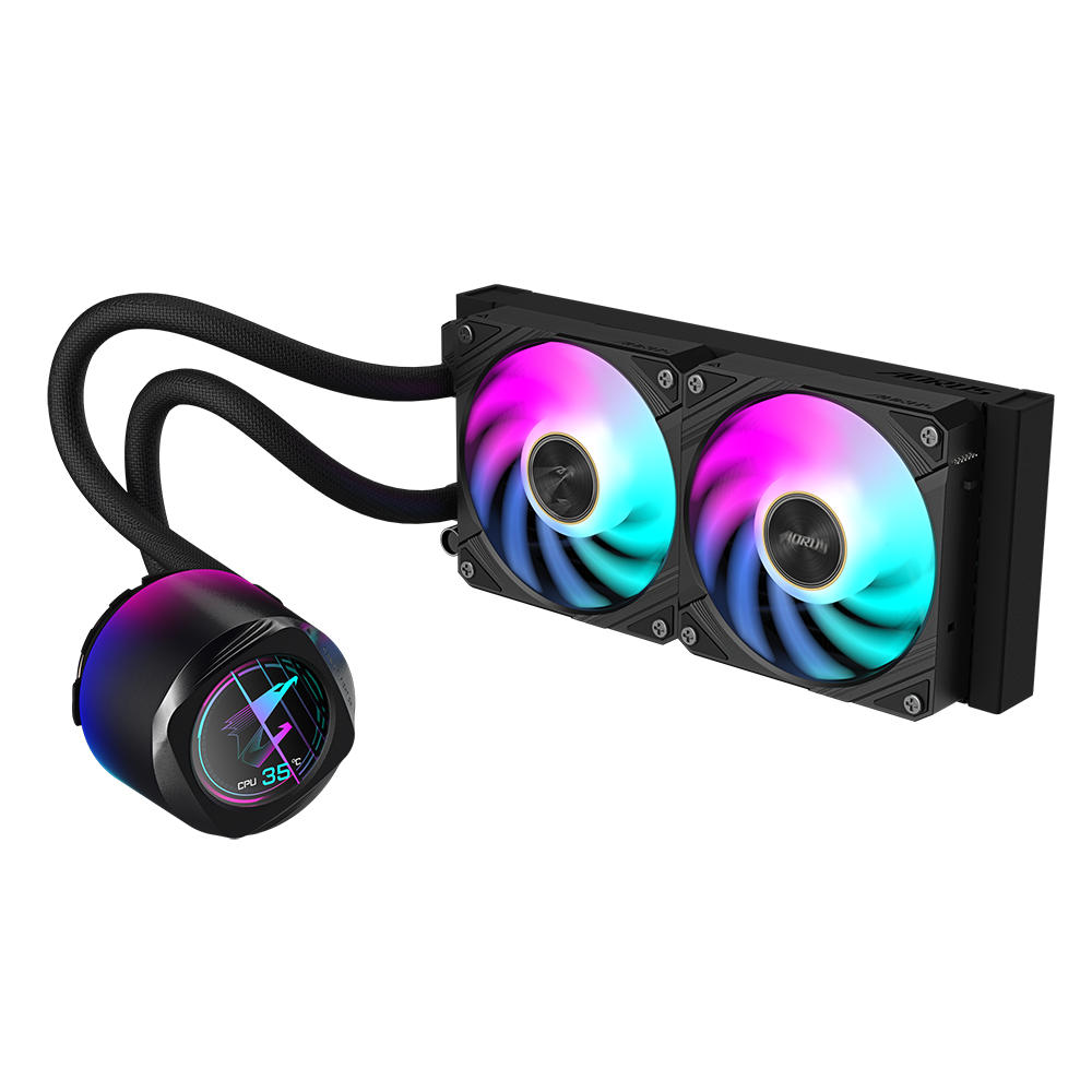 Refrigeración Liquida Gigabyte Aorus Waterforce X II 240, Color Negro, LGA 1851, AM5 1